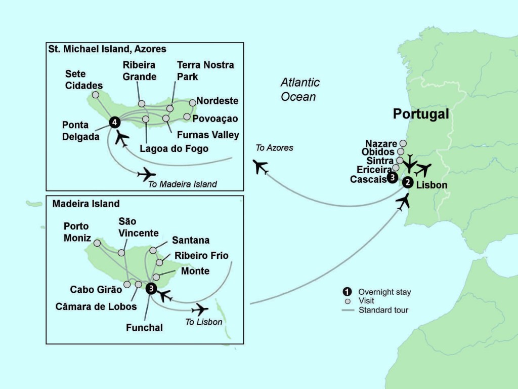 Portugal Map Amazing Journeys   Portugal Map 1024x768 